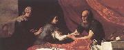 Jusepe de Ribera Jacob Receives Isaac-s Blessing oil on canvas